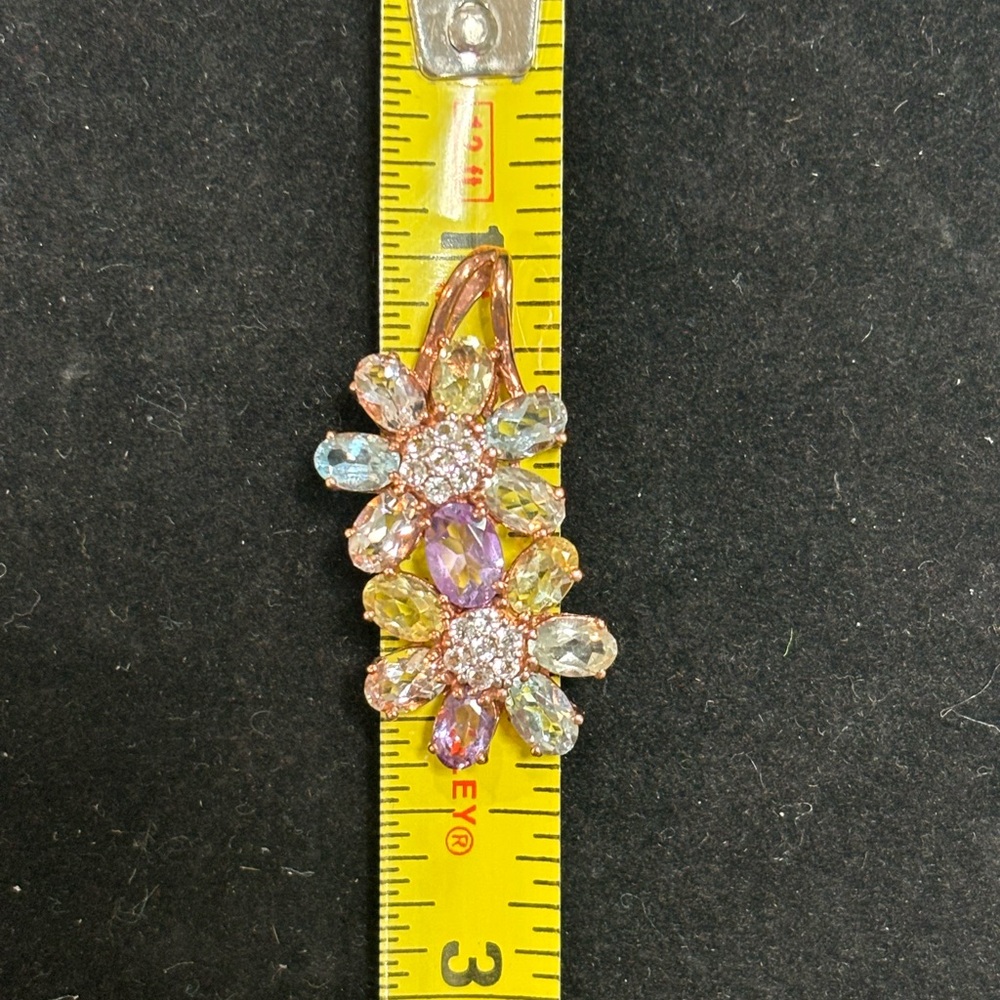 Multi Gemstone Pendant - image 4